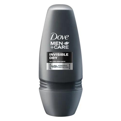 Antitranspirante Roll On Invisible Dry Dove Men Care 50ml - DOVE MEN CARE