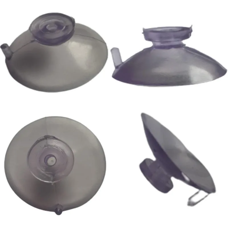 10 Ventosa 40mm 4cm Cabeça Botão Silicone Vidro Acrílico Pvc