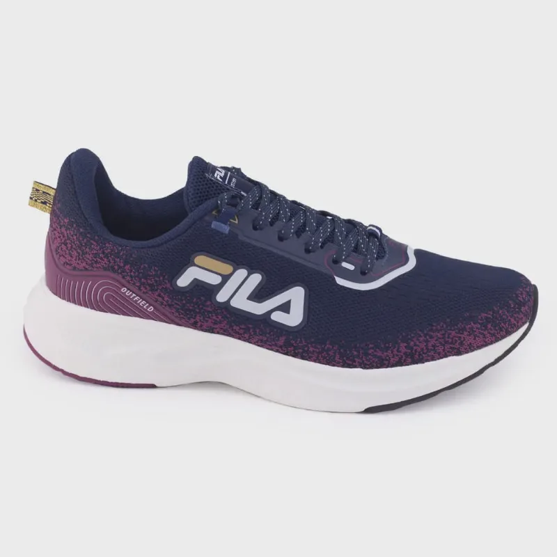 Tênis Feminino Fila Outfield 1127157 Mesh conforto Corrida