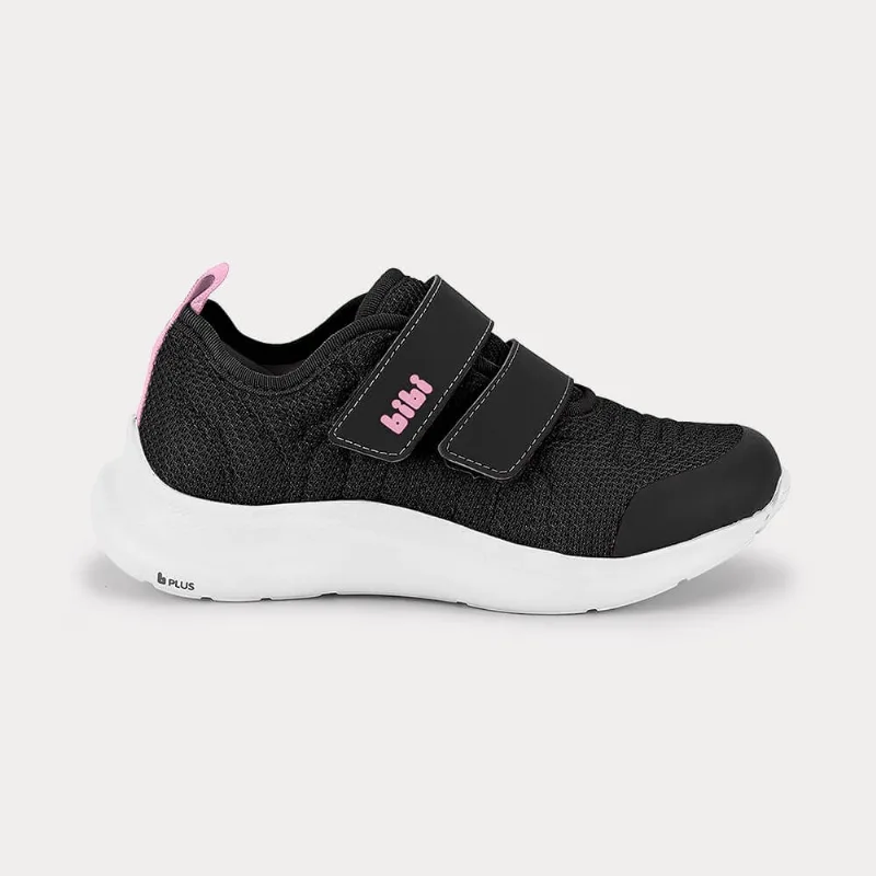 Tênis Infantil Bibi Action Preto com Rosa 35