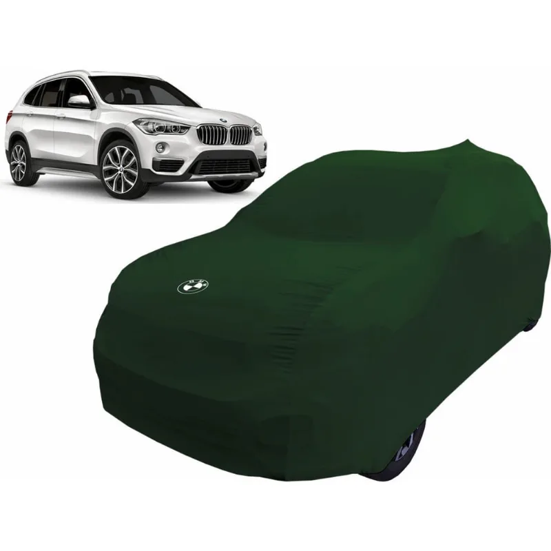 Capa Automotiva Bmw X1 Tecido Helanca Cor Verde