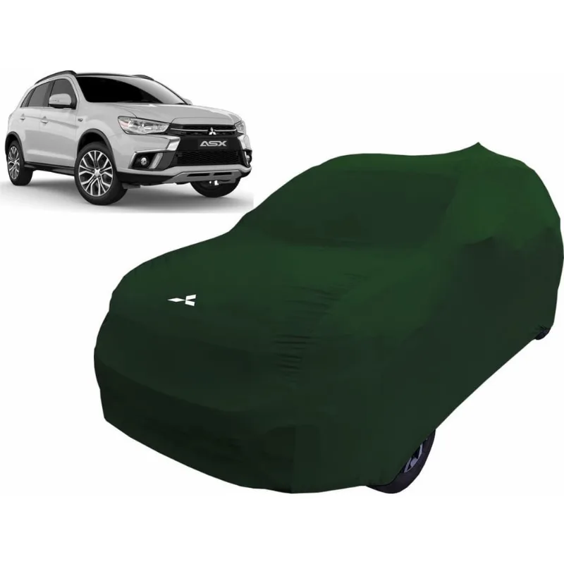 Capa Protetora De Tecido Carro Mitsubishi Asx Cor Verde