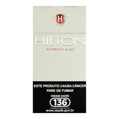 Cigarro Authentic Slims Hilton Box Com 20 Unidades - Tabacaria