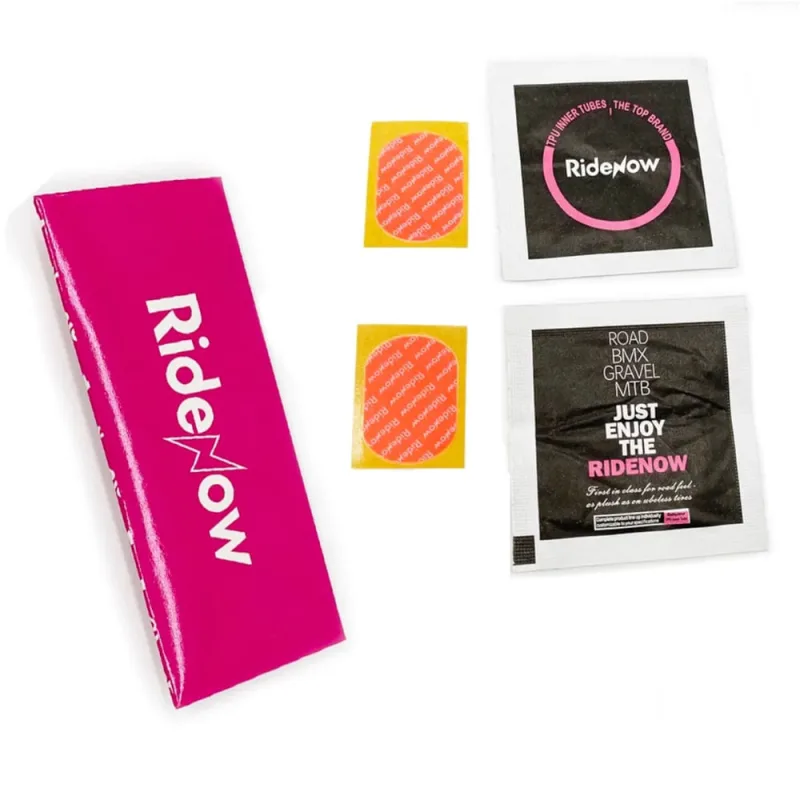 Remendo Reparo Câmara Ar Tpu Bike Rosa Ridenow Original - Não Disponível - Automotivo