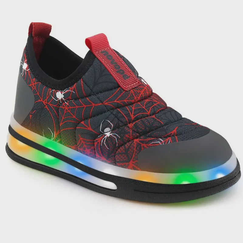 Tenis Infantil Novope 72001016 Com Led Meninos