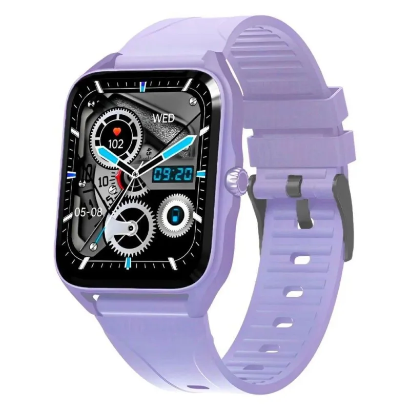 Smartwatch G-Tide Watch Q1 Tela 1.54'' com Frequência Cardíaca Bateria 168h Roxo - OUTRAS - Celular E Smartphone