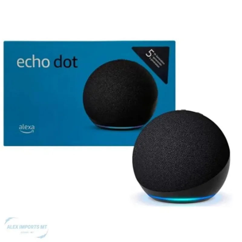 Caixa De Som Alexa Echo Dot 5 Geraçao Que Apaga Luz Da Sala