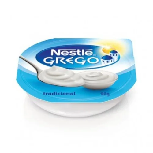 Iogurte Grego Tradicional Nestlé Pote 90g - NESTLE - Frios E Laticínios