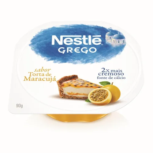 Iogurte Grego Torta De Maracujá Nestlé Pote 90g - NESTLE
