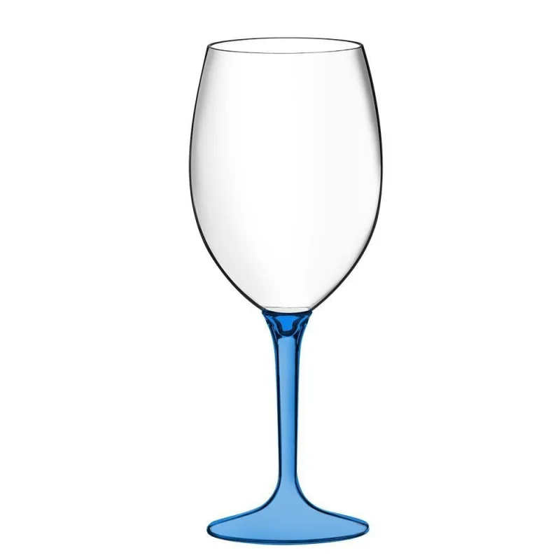 Kit 10 Taças Boccati 560ml Luxo Aniversário Espumante Vinhos azul - Boccati - Agro