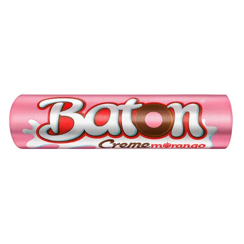 Baton Garoto 16g Morango - BATON - Mercearia