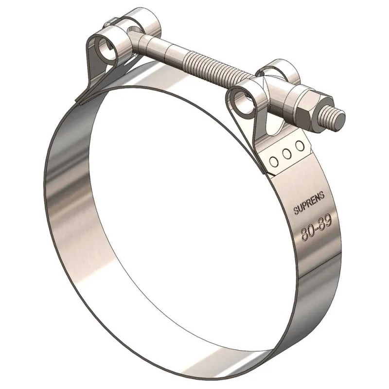 Abraçadeira tucho aço inox 68,0 mm – 77,0 mm TIC6877 - SUPRENS - SUPRENS - Mangueiras