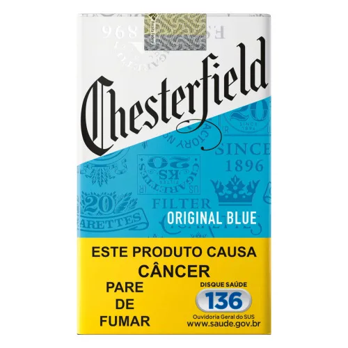 PACK CIGARRO ORIGINAL BLUE CHESTERFIELD MAÇÕ - CHESTERFIELD