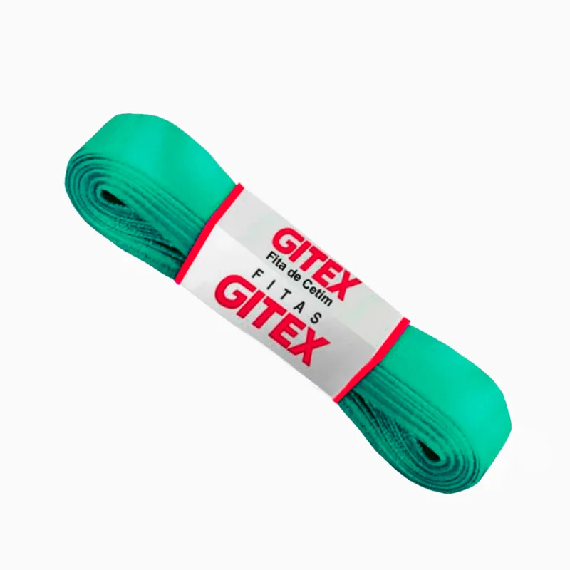 FITA CETIM Nº 3 10M 15MM 100% POLIESTER VERDE PISCINA