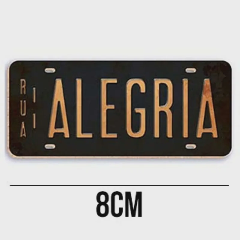 Aplique de mdf e Papel - Placa Alegria APM8 - 352
