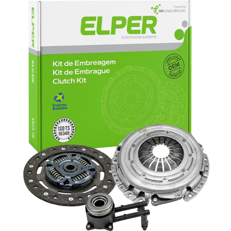 Kit Embreagem Ka 1.0 12v 2013 Até 2018 Com Atuador