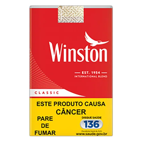Cigarro Classic Winston Maço 20 Unidades - WINSTON - Tabacaria