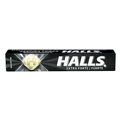Bala Mentol Extra Forte Halls Pacote 27,5g - FORTE - Mercearia