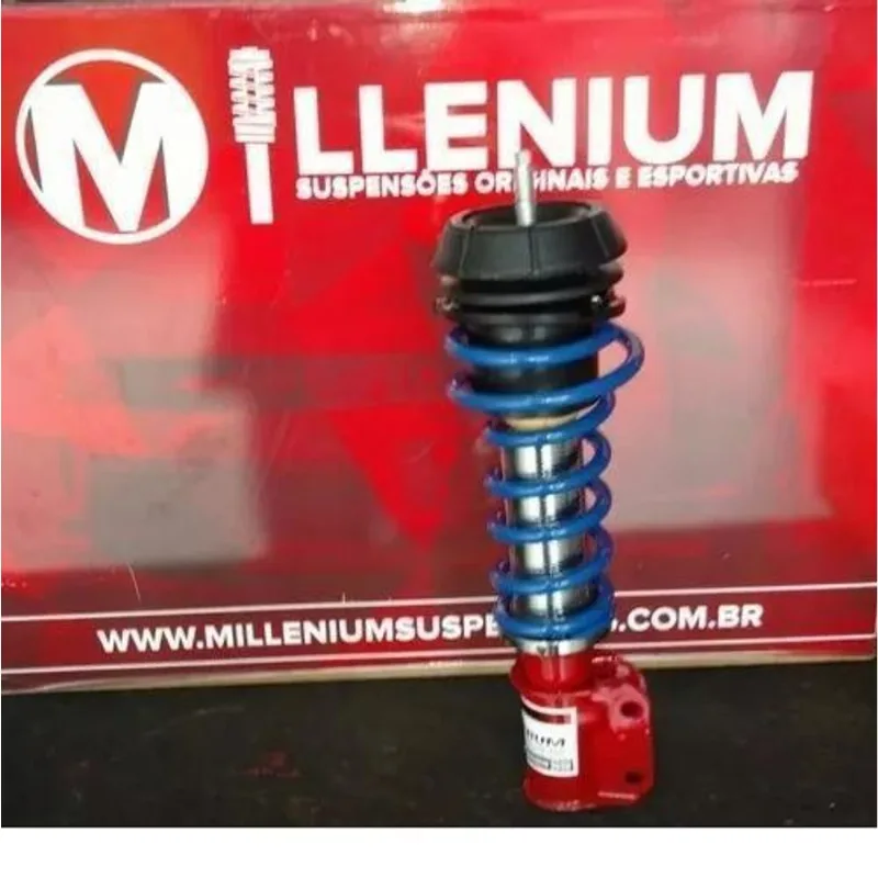 Kit Suspensão Regulavel Slim Renault Clio 1.0 Par Dianteiro