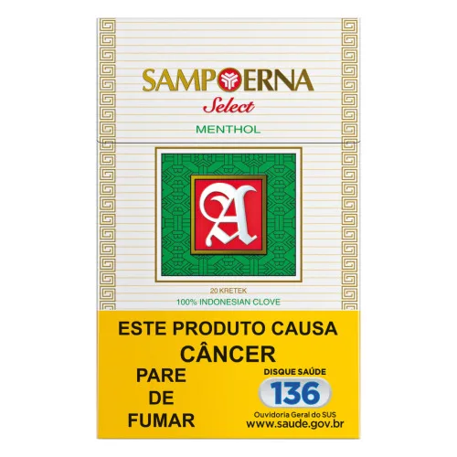 CIGARRO KRETEK MENTHOL SAMPOERNA SELECT BOX - SAMPOERNA