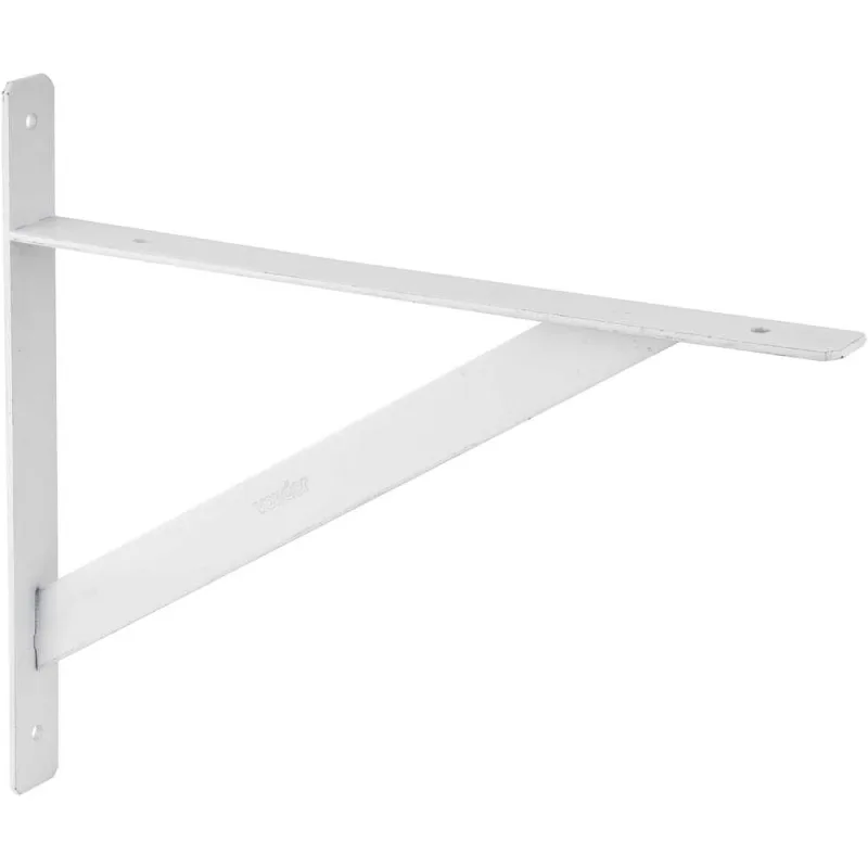 Cantoneira Tipo Mão Francesa Reforçada 40cm Branca - VONDER - VONDER - Construção Civil