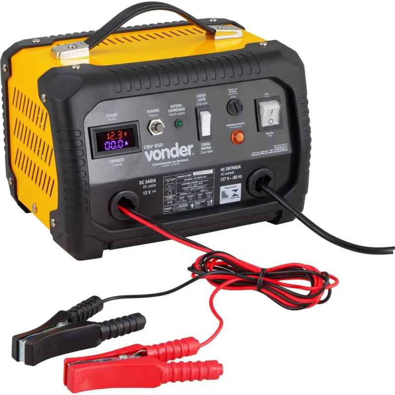 Carregador de Bateria 12V CBV 950 - Vonder - VONDER - Ferramentas Manuais
