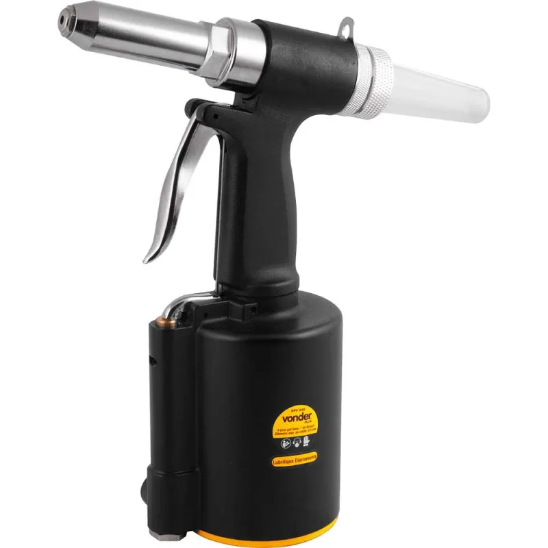 Rebitador Pneumático 6,4mm 1/4” RPV640 Industrial - VONDER PLUS - VONDER - Parafusos E Fixadores