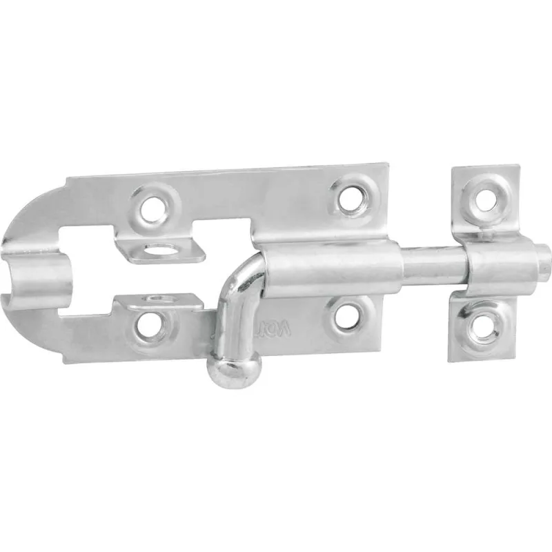Fecho redondo zincado 4" com 12 peças - VONDER - VONDER - Construção Civil