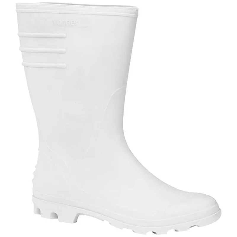 Bota pvc Vonder Branca sem Forro 40