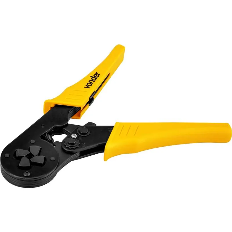 Alicate crimpador para terminais isolados 6,0 mm² a 16,0 mm² AC 412 VONDER