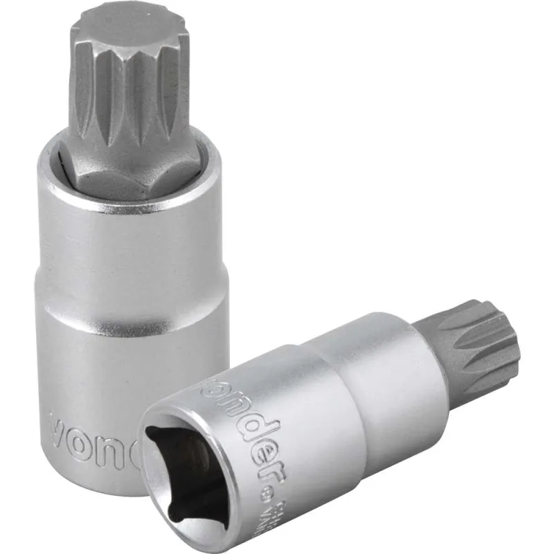 Soquete multidentado curto com encaixe de 1/2" M14 VONDER - VONDER - Ferramentas Manuais