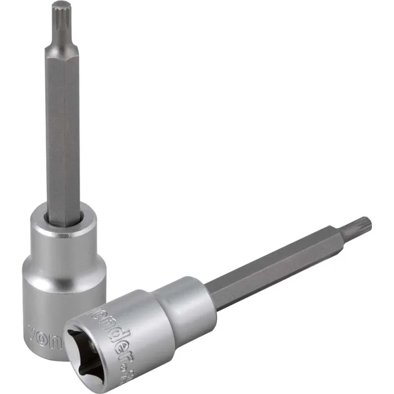 Soquete multidentado longo com encaixe de 1/2" M5 VONDER - VONDER - Ferramentas Manuais