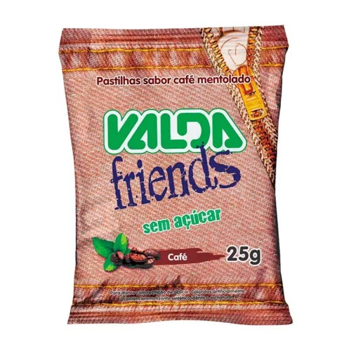 Pastilhas Valda Sch 25g Friends Cafe - VALDA - Mercearia