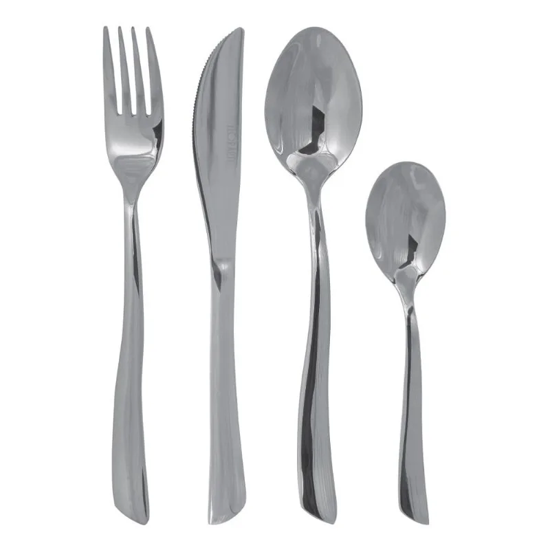 Faqueiro Aco Inox C/24 Pcs Nice Prata