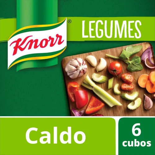 Caldo Em Tablete Legumes Knorr Caixa 57g 6 Unidades - KNORR - Mercearia