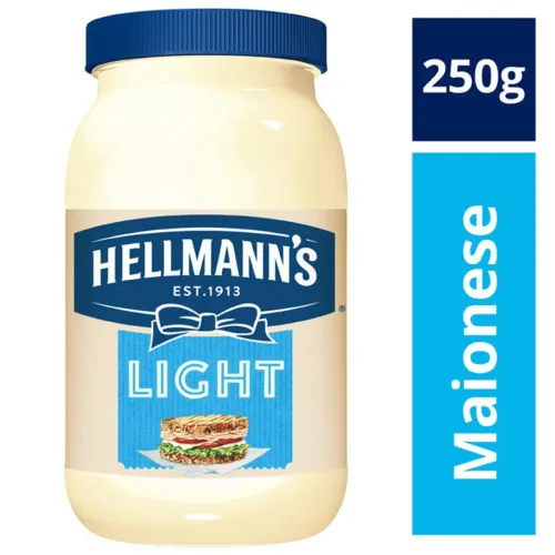 Maionese Light Hellmann S Pote 250g - HELLMANN S - Mercearia