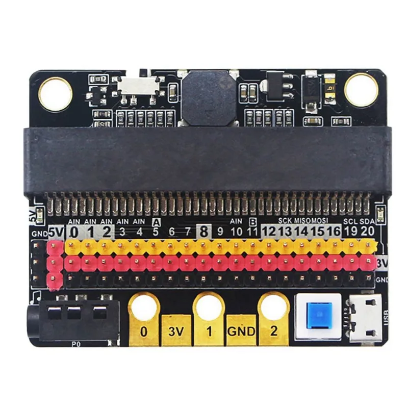 Para Placa De Expansão Microbit Io Bit V2.0 Micro:bit Horizonta