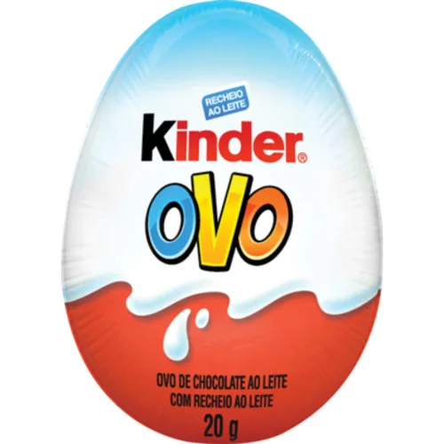 CHOCOLATE RECHEADO KINDER OVO LUI 21G - KINDER OVO - Pascoa