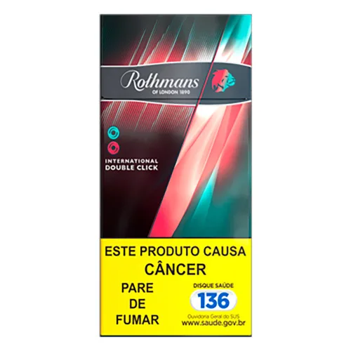 CIGARRO DOUBLE CLICK ROTHMANS INTERNATIONAL BOX - ROTHMANS