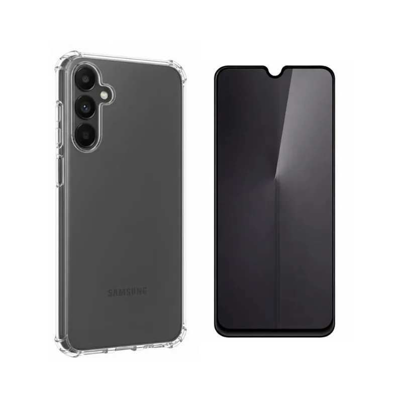 Kit Capa Para Galaxy A16 + Pelicula Privacidade Fosca