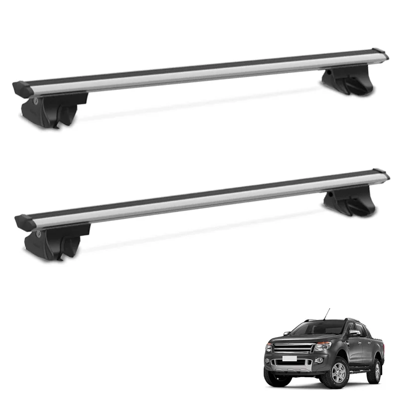 Rack Travessa de Teto Bepo Eros 126cm Universal Polido - Bepo - Automotivo