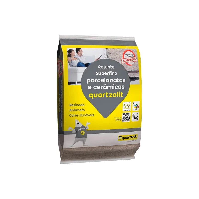 Rejunte para Cerâmicas e Porcelanatos Cairo 1KG - 0110.00159.0015FD - Quartzolit