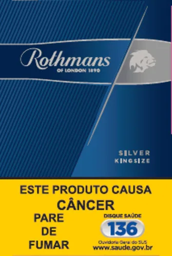 CIGARRO SILVER ROTHMANS KINGSIZE BOX - ROTHMANS