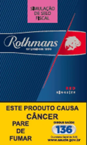 CIGARRO RED ROTHMANS KINGSIZE MAÇÕ - ROTHMANS