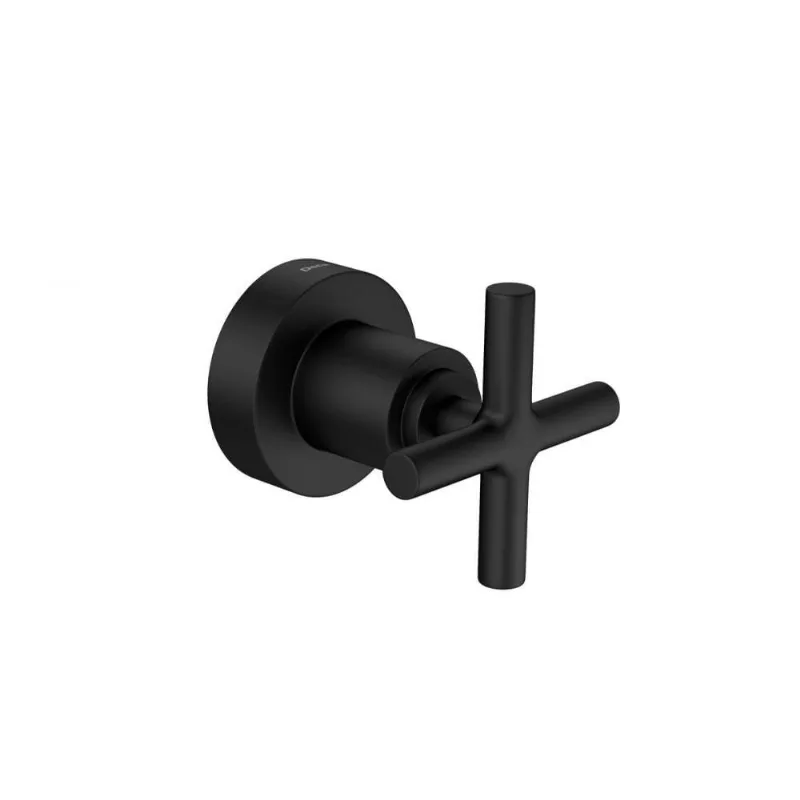 Acabamento Para Registro De Gaveta Duna Clássica 1/2 E 3/4 Black Matte Deca - Deca - Casa E Construção