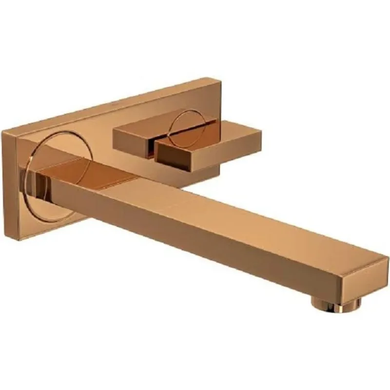 Torneira para Lavatório de Parede com Chapa DN/20 Dream Red Gold Deca