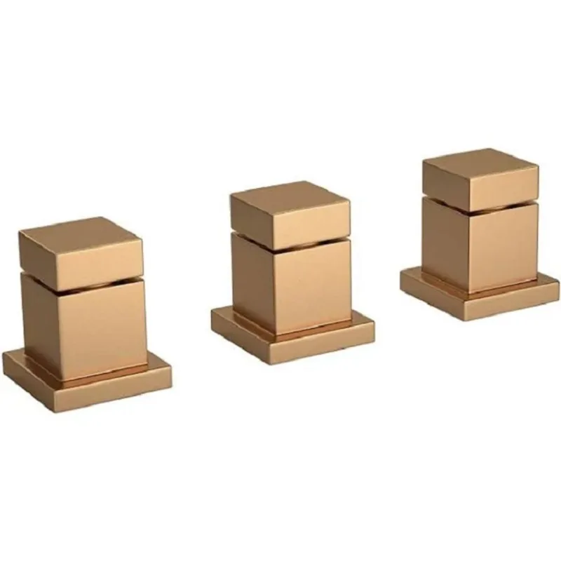 Misturador para Bidê Cubo Gold Matte Deca
