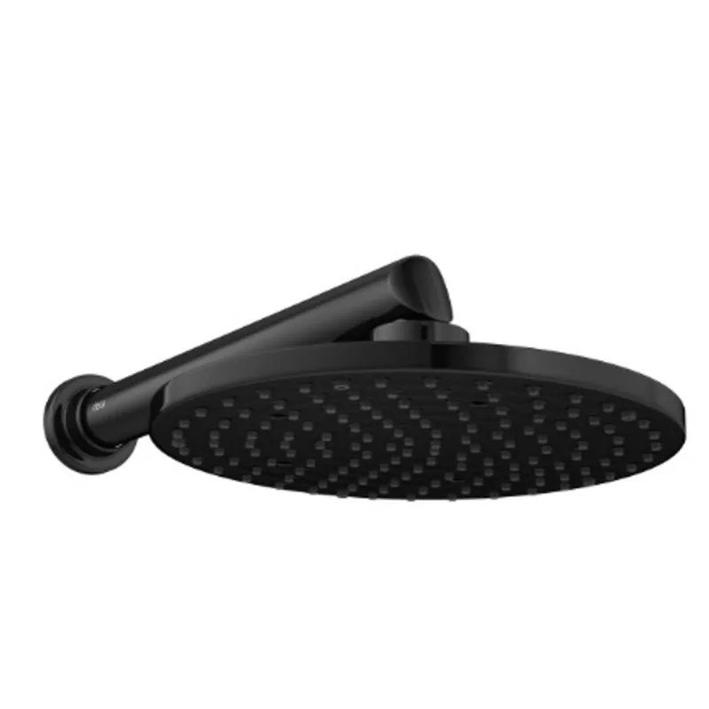 Chuveiro de Parede com Tubo Temperatura Máxima 70°C Aquamax NBR 15206 Black Noir Deca