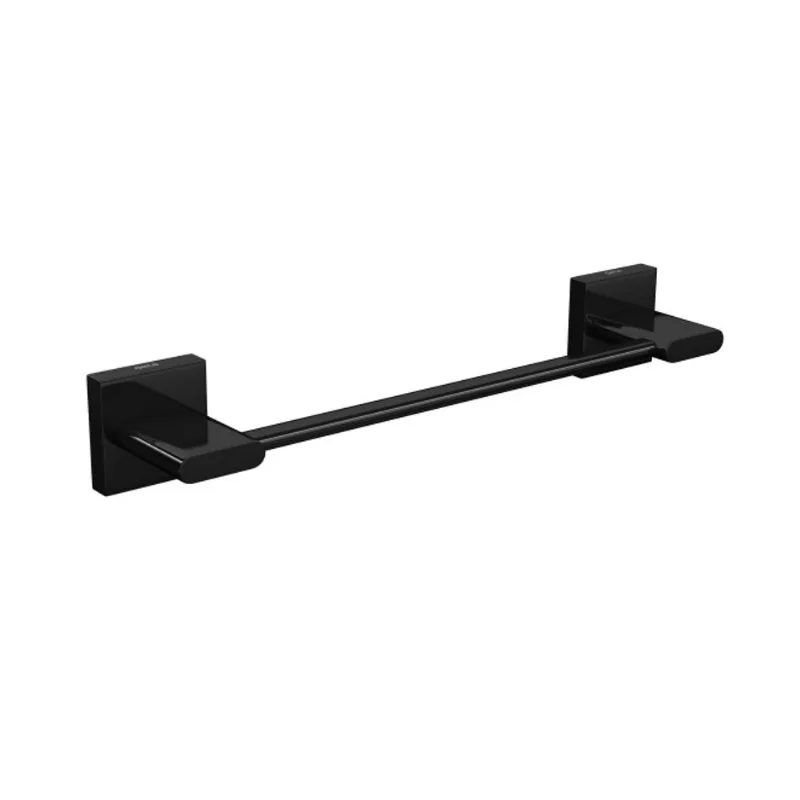 Porta Toalha Barra 20cm Polo Black Noir Deca