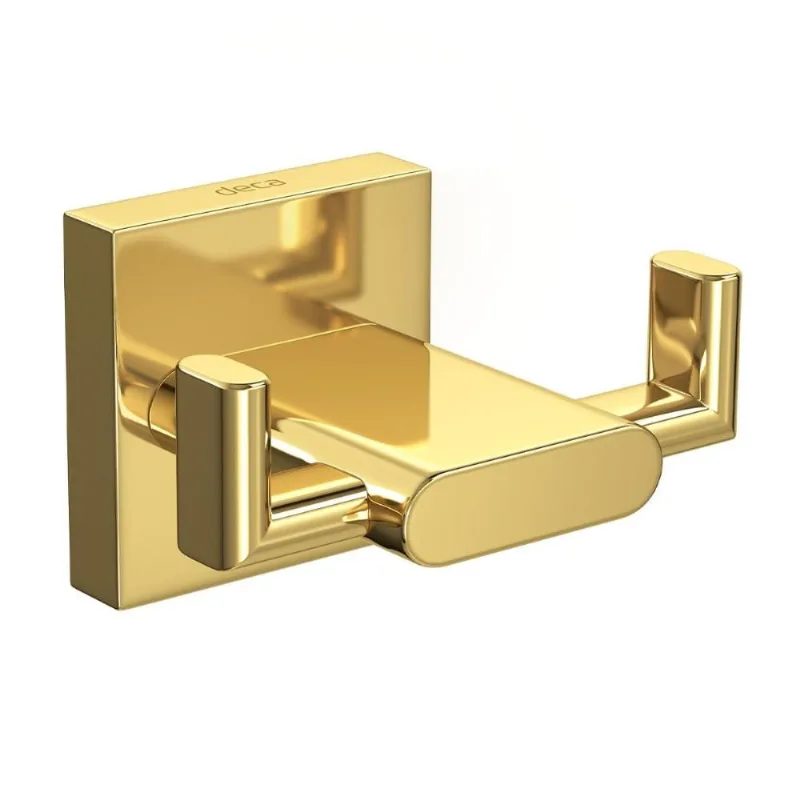 Cabide Duplo Polo Gold Deca - DECA METAIS - Casa E Construção